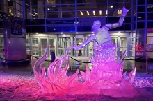 جشنواره مجسمه‌های یخی وینترلود برگزار می‌شود